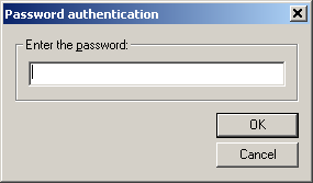 WinCVS password dialog